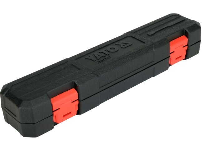 Dinamometrinis raktas | 3/8" | 10–60 Nm | 72 dantų terkšlė (YT-07714) 9 Dinamometrinis raktas | 3/8" | 10–60 Nm | 72 dantų terkšlė (YT-07714) 9