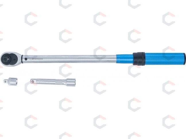 Dinamometrinis raktas + adapteris + ilgintuvas | 12.5 mm (1/2") | 40 - 220 Nm | 3 vnt. (2837) 5 Dinamometrinis raktas + adapteris + ilgintuvas | 12.5 mm (1/2") | 40 - 220 Nm | 3 vnt. (2837) 5