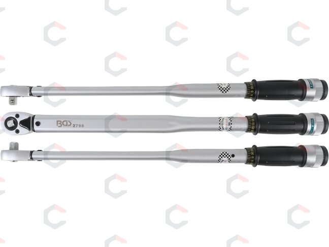 Dinamometrinis raktas | dvipusio veikimo | kairė / dešinė | 12,5 mm (1/2") | 70 - 350 Nm (2798)