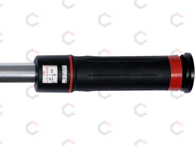 Dinamometrinis raktas su skalės peržiūros langeliu | 1/2" | 10–110 Nm (YT-07607) 3