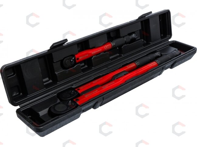 Dinamometrinių raktų rinkinys | 1/4", 3/8", 1/2" | 2–210 Nm | 3 vnt. (90114) 8 Dinamometrinių raktų rinkinys | 1/4", 3/8", 1/2" | 2–210 Nm | 3 vnt. (90114) 8