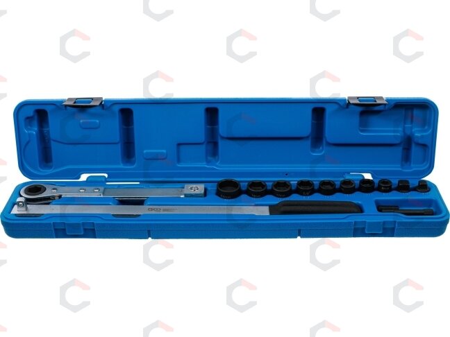 Diržo aptarnavimo įrankių komplektas | 10 mm (3/8") + 12,5 mm (1/2") (1706) 1 Diržo aptarnavimo įrankių komplektas | 10 mm (3/8") + 12,5 mm (1/2") (1706) 1