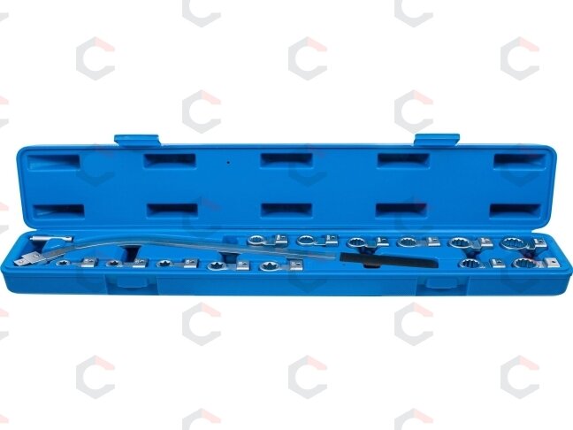 Diržo įtempimo raktai | 12 kampų 12 - 19 mm / E-tipo E10 - E18 (1312) 3
