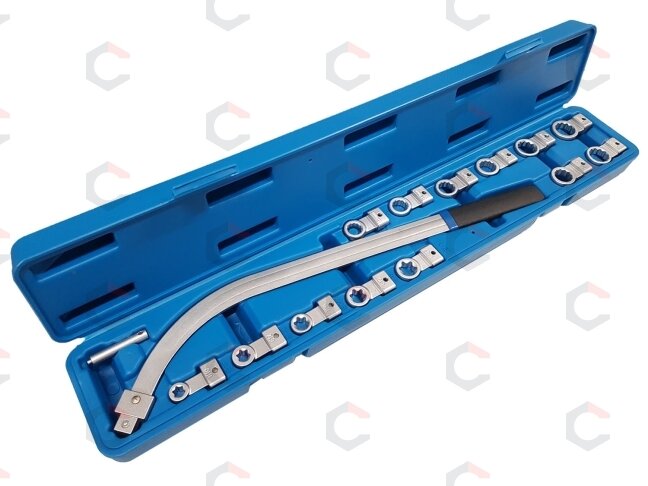 Diržo įtempimo raktai | 12 kampų 12 - 19 mm / E-tipo E10 - E18 (SK1078) Diržo įtempimo raktai | 12 kampų 12 - 19 mm / E-tipo E10 - E18 (SK1078)