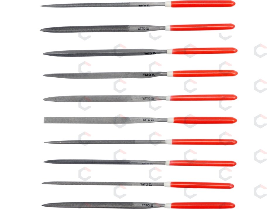 Dildelių rinkinys | 140x65x3 mm | 10 vnt. (YT-6163) 1 Dildelių rinkinys | 140x65x3 mm | 10 vnt. (YT-6163) 1