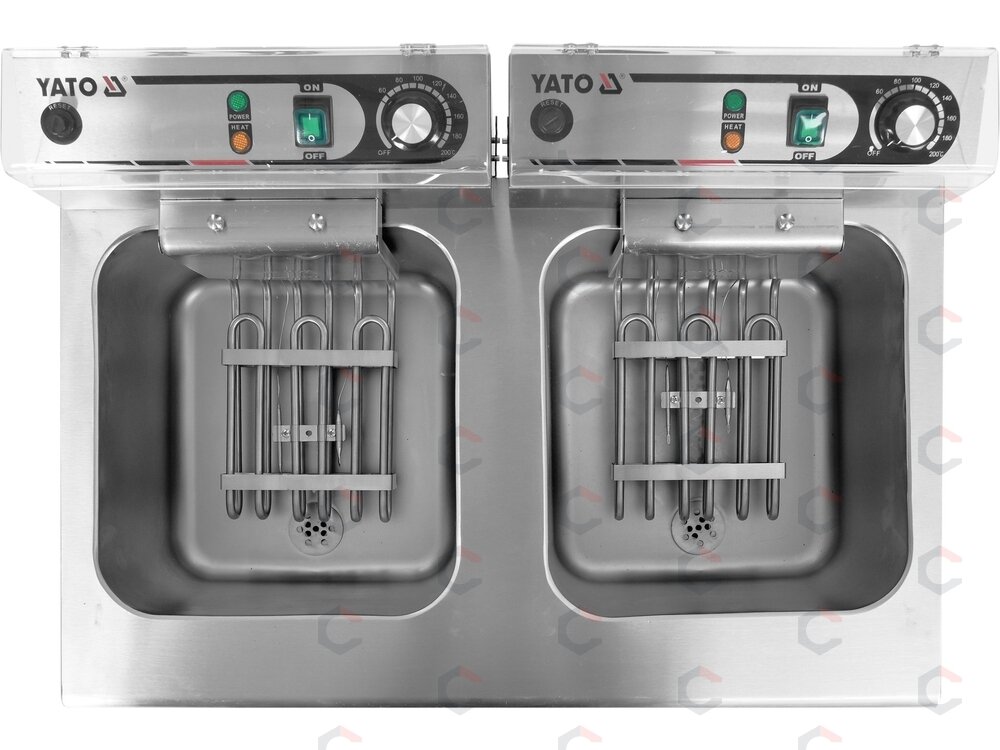 Elektrinė gruzdintuvė su spintele | 2 × 11,5 l (YG-04638) 5 Elektrinė gruzdintuvė su spintele | 2 × 11,5 l (YG-04638) 5