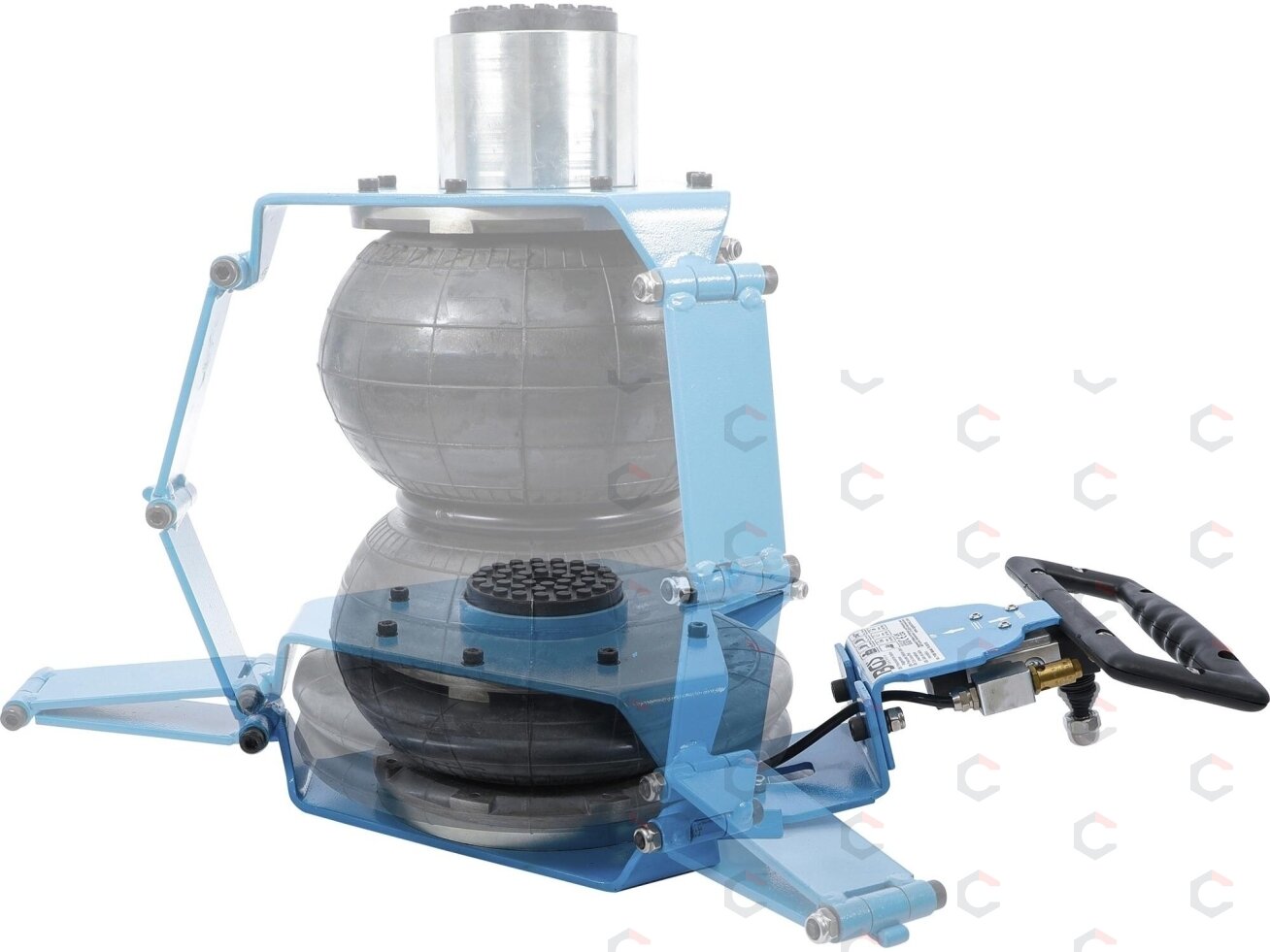 Domkratas pneumatinis | mobilus | 115–410 mm | 2000 kg (71009) 1 Domkratas pneumatinis | mobilus | 115–410 mm | 2000 kg (71009) 1