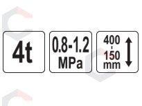 Domkratas pneumatinis | 4.0 t (YT-17229) 5 Domkratas pneumatinis | 4.0 t (YT-17229) 5