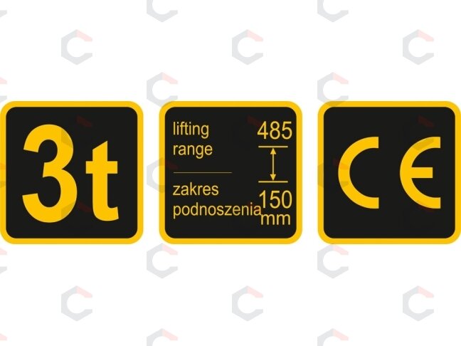 Domkratas su ratukais | 150- 490 mm | 3 t (80233) 4 Domkratas su ratukais | 150- 490 mm | 3 t (80233) 4