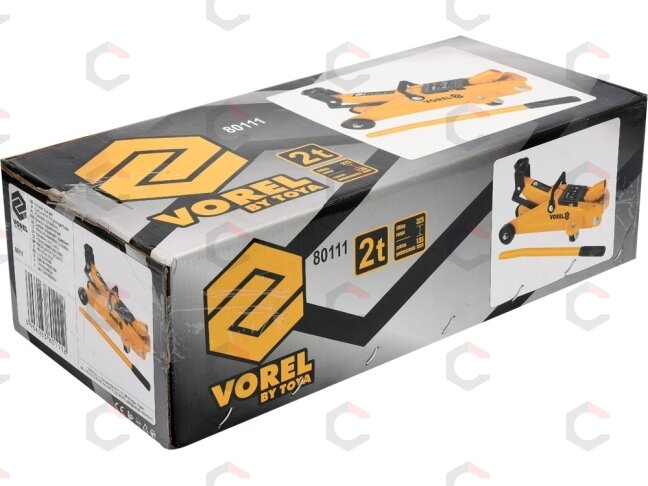 Domkratas su ratukais 2T 135-325 mm, TÜV/GS/CE (80111) 1 Domkratas su ratukais 2T 135-325 mm, TÜV/GS/CE (80111) 1