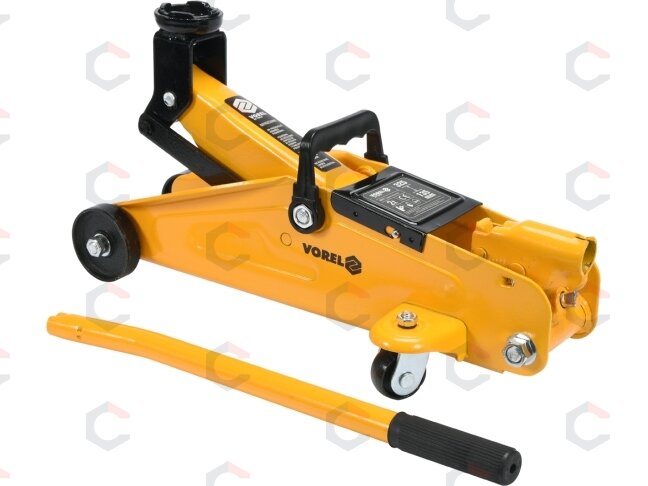 Domkratas su ratukais 2T 135-325 mm, TÜV/GS/CE (80111) Domkratas su ratukais 2T 135-325 mm, TÜV/GS/CE (80111)