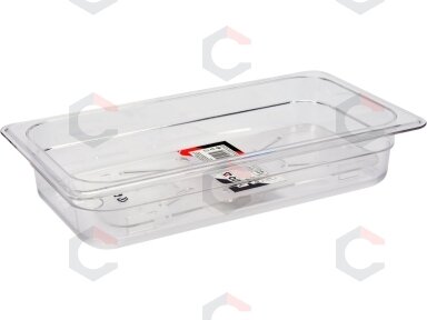 Nuvarvinimo grotelės GN 1/3 indui | 325 × 176 mm | PC polikarbonatas (YG-00462)