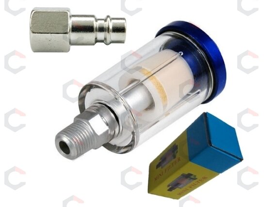 Drėgmės filtras mini su antgaliu 1/4" (LG-03)