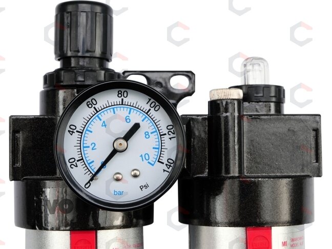 Oro paruošimo blokas | filtras, reguliatorius ir tepalinė | 1/2" (81556) 1 Oro paruošimo blokas | filtras, reguliatorius ir tepalinė | 1/2" (81556) 1