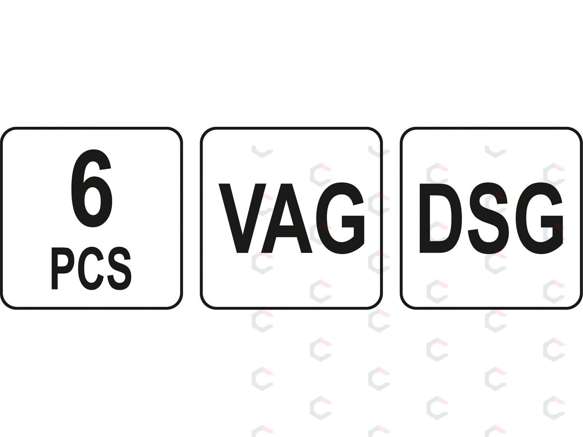 Duplex sankabos remonto komplektas | VAG DSG transmisijai (YT-06316) 4 Duplex sankabos remonto komplektas | VAG DSG transmisijai (YT-06316) 4