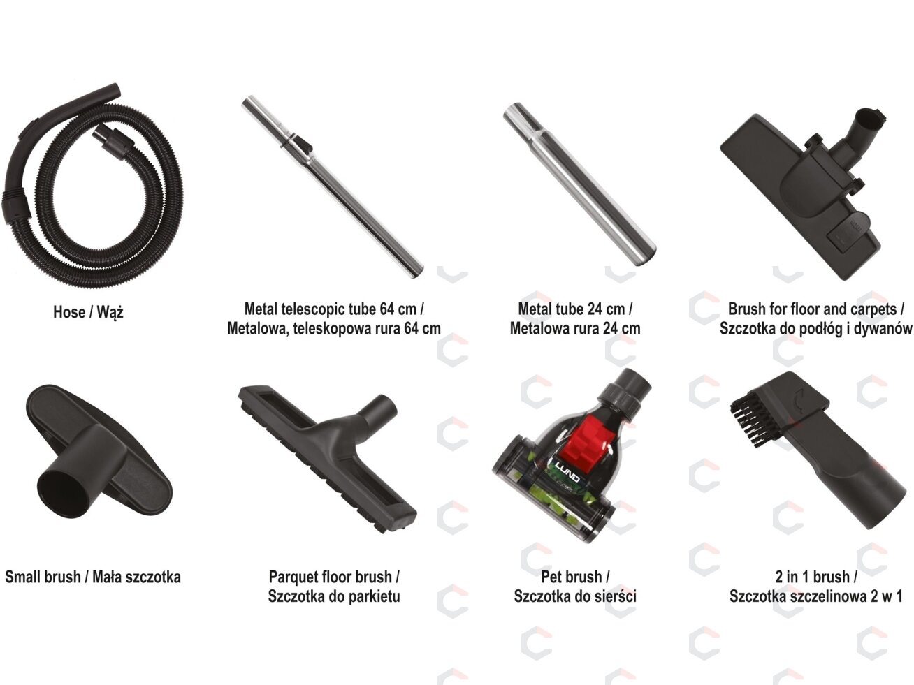 Dulkių siurblys | cikloninis | 5 šepečiai | 700W (67090) 18 Dulkių siurblys | cikloninis | 5 šepečiai | 700W (67090) 18