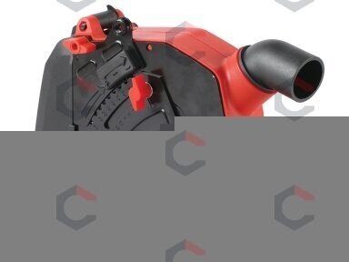 Dulkių ištraukimo priedas 150 mm grioveliams, šlifuokliams YT-821014, YT-821017, YT-821023, YT-821024 (YT-82997)