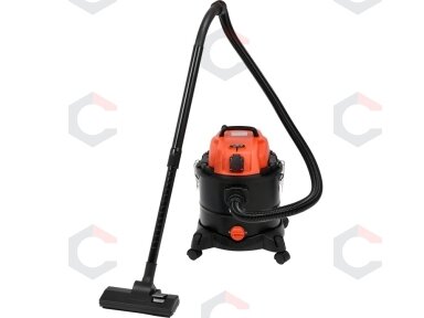 Dulkių siurblys pramoninis | drėgna ir sausa funkcija | 1400/2000 W / 20 l (YT-85700) Dulkių siurblys pramoninis | drėgna ir sausa funkcija | 1400/2000 W / 20 l (YT-85700)