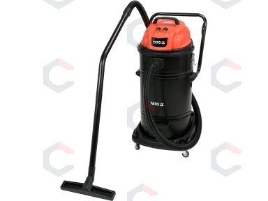 Dulkių siurblys pramoninis | drėgna ir sausa funkcija | 2400 W / 70 l (YT-85710) Dulkių siurblys pramoninis | drėgna ir sausa funkcija | 2400 W / 70 l (YT-85710)