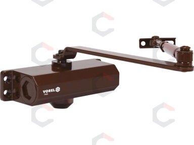 Durų pritraukėjas rudas | 40-65 kg (78465) Durų pritraukėjas rudas | 40-65 kg (78465)