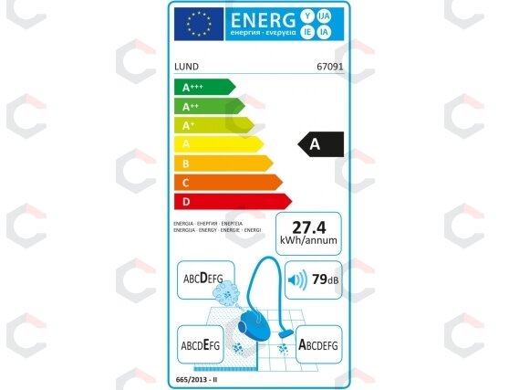 Dulkių siurblys | cikloninis | 3 šepečiai | 700W (67091) 11 Dulkių siurblys | cikloninis | 3 šepečiai | 700W (67091) 11
