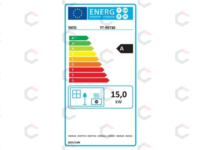 Dujinis šildytuvas | 15 kW (YT-99730) 4