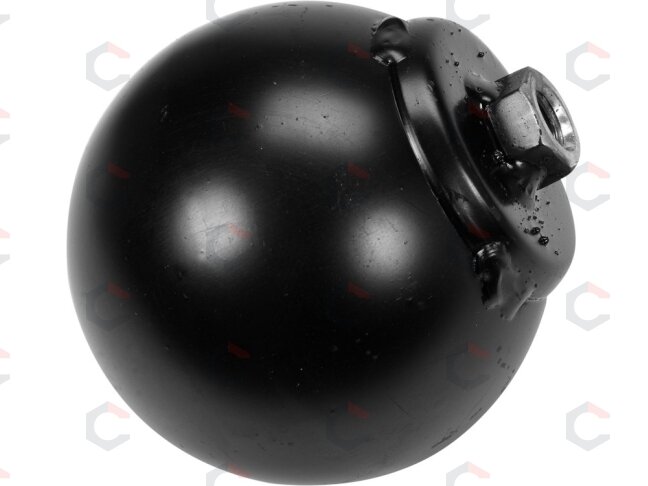 Dūmtraukio šepečio rutulys | plienas | 2,5 kg | vidinis sriegis M12 (73027) Dūmtraukio šepečio rutulys | plienas | 2,5 kg | vidinis sriegis M12 (73027)