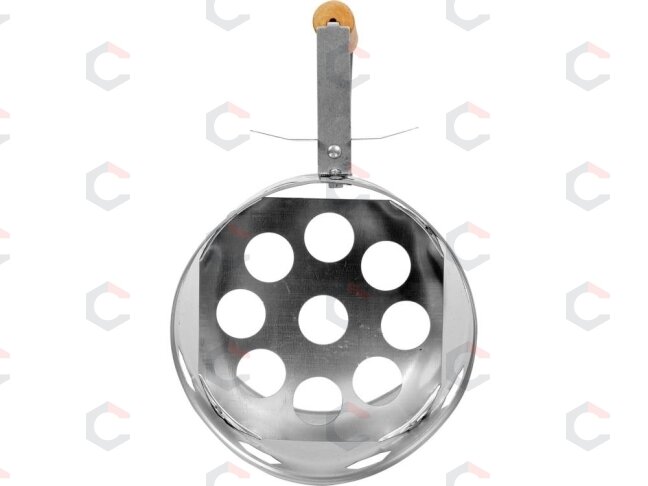 Dūmtraukis anglių užkūrimui | cinkuotas plienas | Ø 17 cm, H 27 cm (99805) 2 Dūmtraukis anglių užkūrimui | cinkuotas plienas | Ø 17 cm, H 27 cm (99805) 2