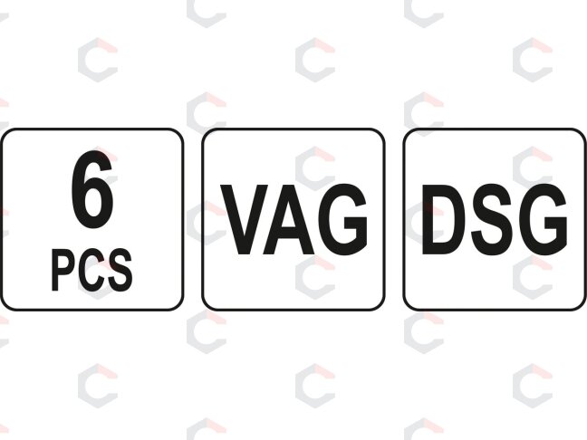 Duplex sankabos remonto komplektas | VAG DSG transmisijai (YT-06316) 4 Duplex sankabos remonto komplektas | VAG DSG transmisijai (YT-06316) 4