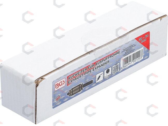 Duslintuvo vamzdžio plėtiklis | 39 - 61 mm (120) 3