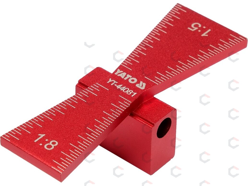 Dvigubas šablonas pilnaviduris | 1: 5 IR 1: 8 dydžių sujungimams daryti (YT-44081) Dvigubas šablonas pilnaviduris | 1: 5 IR 1: 8 dydžių sujungimams daryti (YT-44081)