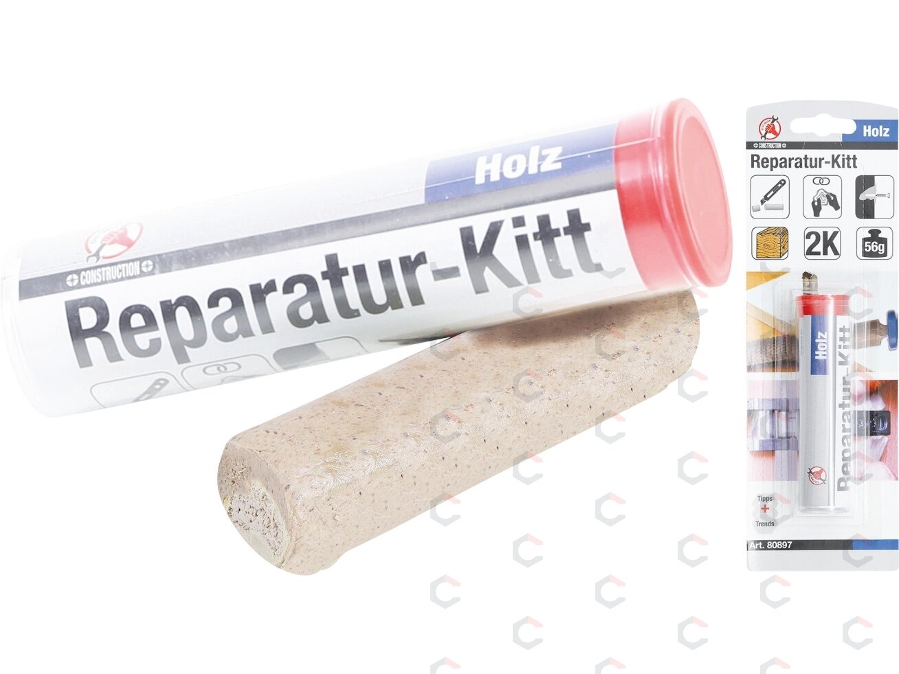 Dviejų komponentų klijai (plastilinas) medžiui (80897) Dviejų komponentų klijai (plastilinas) medžiui (80897)