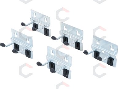 Dvigubo kabliuko rinkinys | 40 mm | saugojimo sistemos deriniui | 5 vnt. (80197) Dvigubo kabliuko rinkinys | 40 mm | saugojimo sistemos deriniui | 5 vnt. (80197)