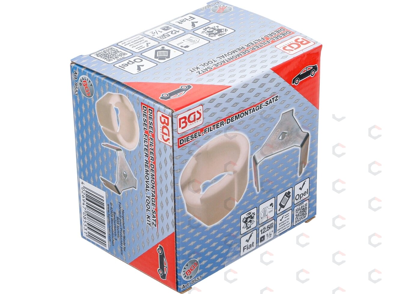 Dyzelinio filtro nuėmimo raktas | Opel / Fiat (8553) 1 Dyzelinio filtro nuėmimo raktas | Opel / Fiat (8553) 1
