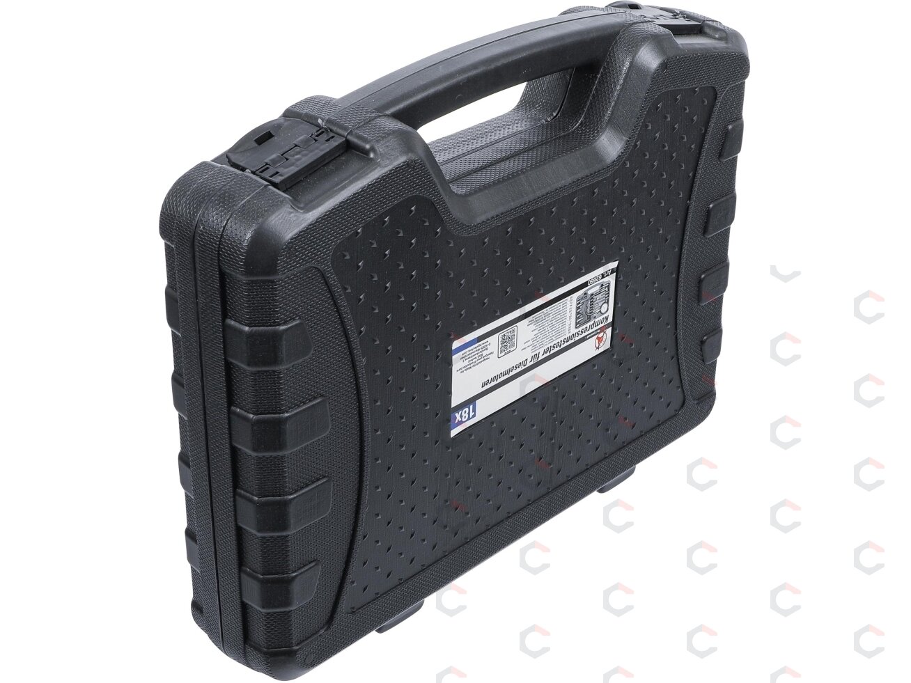 Dyzelinis kompresijos matuoklis su adapteriais (62660) 7 Dyzelinis kompresijos matuoklis su adapteriais (62660) 7