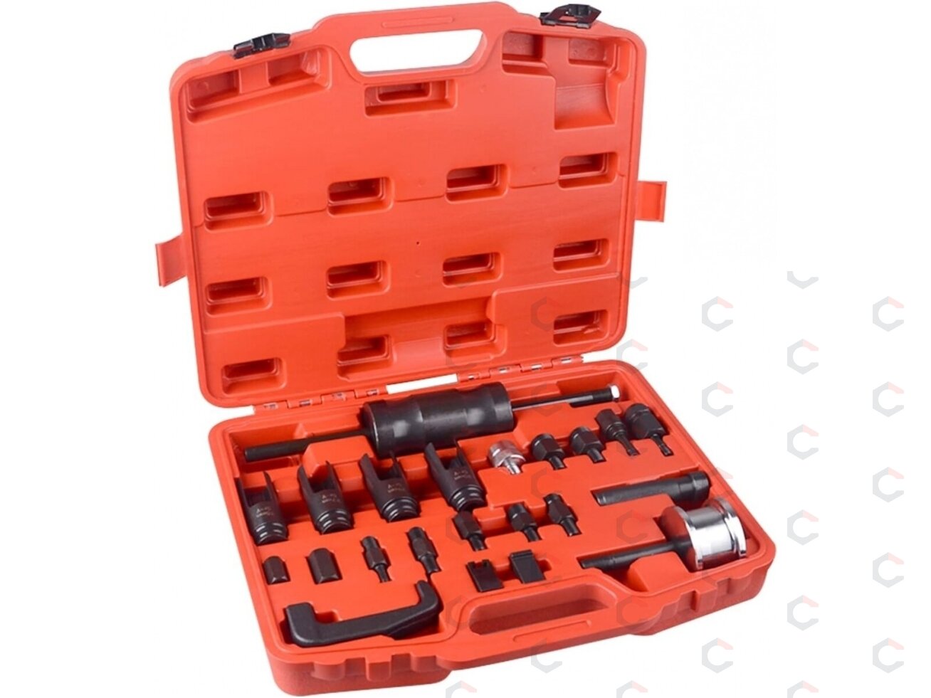 Dyzelinių purkštukų išėmėjų/iškalėjų / išsukėjų rinkinys | Midi (SK8051) 7 Dyzelinių purkštukų išėmėjų/iškalėjų / išsukėjų rinkinys | Midi (SK8051) 7