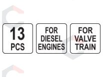 Dyzelinio variklio fiksavimo įrankių rinkinys | FORD 2.0 TDCI ECOBLUE (YT-060264) 3
