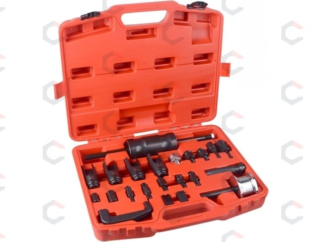 Dyzelinių purkštukų išėmėjų/iškalėjų / išsukėjų rinkinys | Midi (SK8051) 7 Dyzelinių purkštukų išėmėjų/iškalėjų / išsukėjų rinkinys | Midi (SK8051) 7