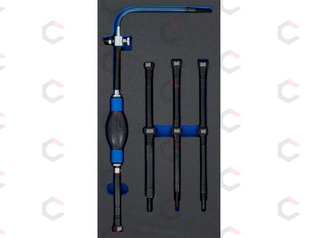 Dyzelino kuro sistemos nuleidimo ir valymo įrankių rinkinys | Ford & Land Rover (70345) 1