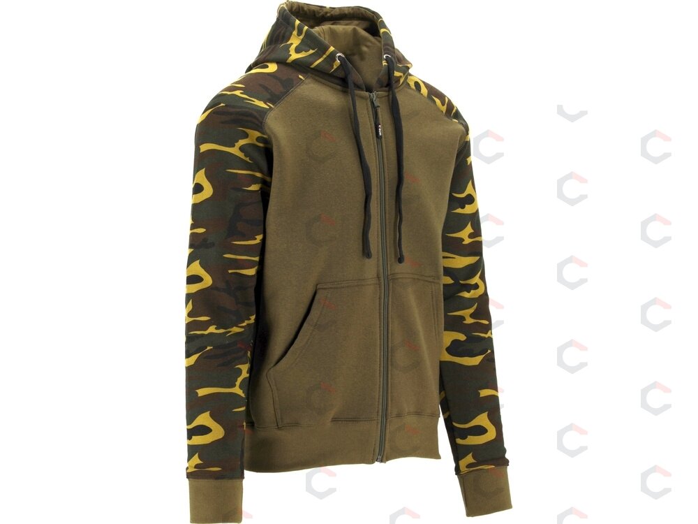 Džemperis su kapišonu | MORO, khaki, užtrauktukas | XL (YT-79223) 1 Džemperis su kapišonu | MORO, khaki, užtrauktukas | XL (YT-79223) 1