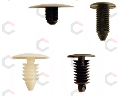 Eglutės tipo klipsų asortmentas GM, VW, Chrysler, BMW, Nissan Ford | 340 vnt. (9055) 3