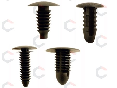 Eglutės tipo klipsų asortmentas GM, VW, Chrysler, BMW, Nissan Ford | 340 vnt. (9055) 4
