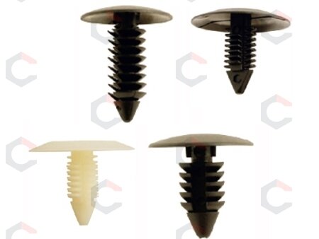 Eglutės tipo klipsų asortmentas GM, VW, Chrysler, BMW, Nissan Ford | 340 vnt. (9055) 5