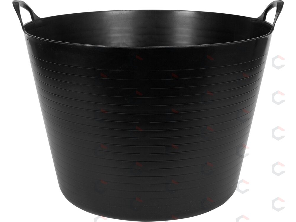 Elastinis plastikinis indas / tara | juodas lankstus konteineris | 55 l (35582) 1 Elastinis plastikinis indas / tara | juodas lankstus konteineris | 55 l (35582) 1