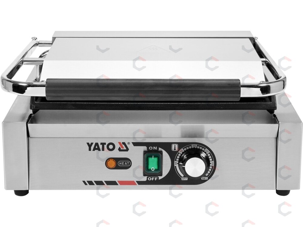 Kontaktinis panini grilis YATO | pilnai lygus (YG-04558) 2