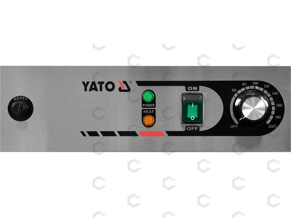 Elektrinė gruzdintuvė YATO | su išleidimo vožtuvu | 12 l (YG-04630) 4