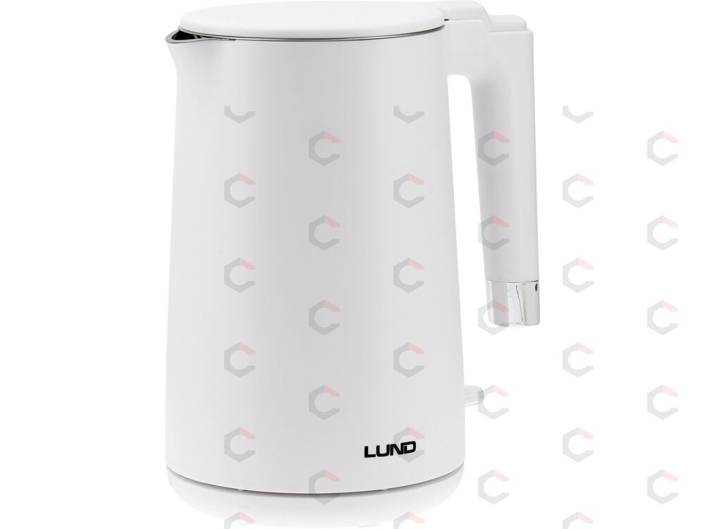 Elektrinis virdulys LUND | 1,5 l | baltas | „Cool Touch“ (68207) Elektrinis virdulys LUND | 1,5 l | baltas | „Cool Touch“ (68207)