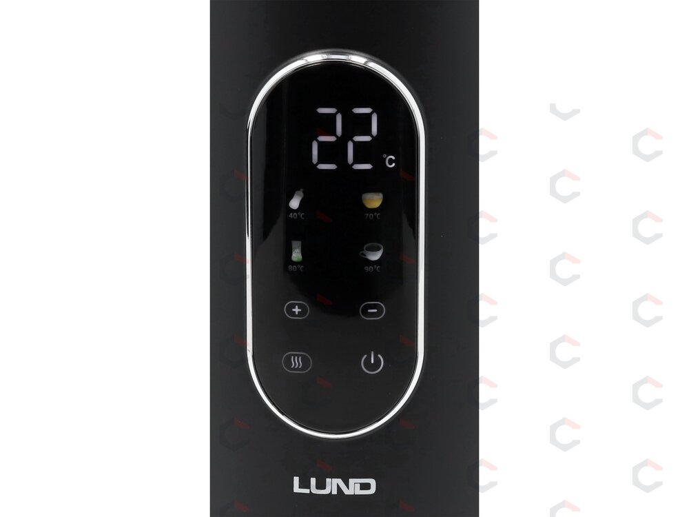 Elektrinis virdulys LUND | 1,7 l | temperatūros reguliavimas | juodas (68228) 9 Elektrinis virdulys LUND | 1,7 l | temperatūros reguliavimas | juodas (68228) 9