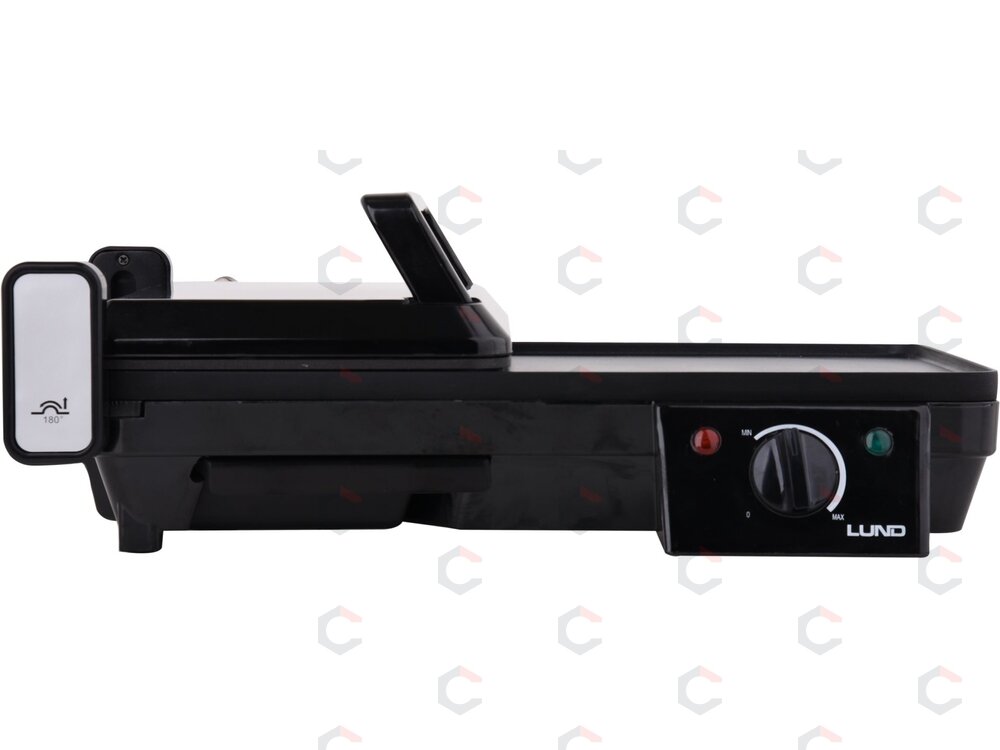 Elektrinis stalinis grilis LUND | 2 viename | 40,5 × 25 cm | 2000 W (67455) 1