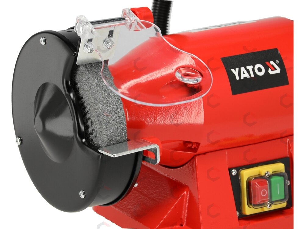 Elektrinis galąstuvas | su lempa | varinė apvija | YATO PREMIUM | 520W (150X32 mm) (YT-822107) 4 Elektrinis galąstuvas | su lempa | varinė apvija | YATO PREMIUM | 520W (150X32 mm) (YT-822107) 4